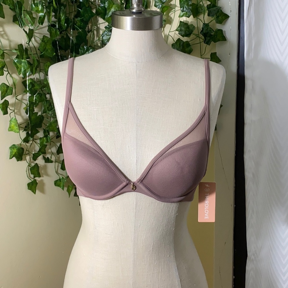 Purple Padded Bralette